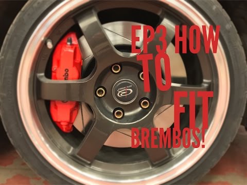EP3 How To - Fit Brembo BBK Big Brakes + Calipers - EP3 Civic Type R - K-system.pro