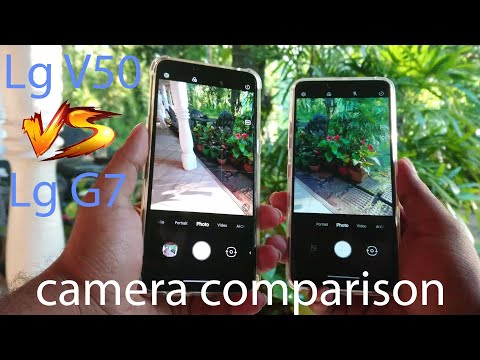 LG v50 vs LG g7 camera comparison