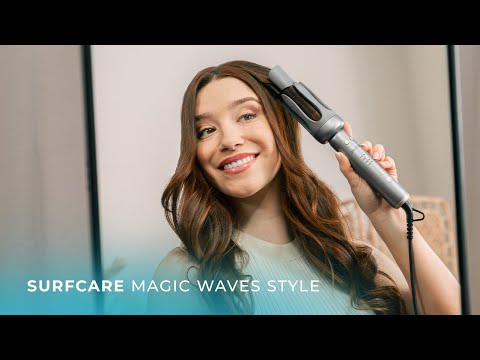 SurfCare Magic Wave Style Automatischer Lockenstab mit Keramik- und Turmalinbeschichtung