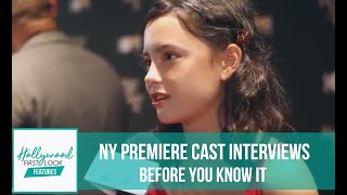 BEFORE YOU KNOW IT (2019) | NY Premiere Cast Interviews with SUZY GUTTLER video