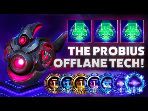 Probius Null Gate - THE PROBIUS OFFLANE TECH! - BRONZE TO GRANDMASTER ADVENTURES!