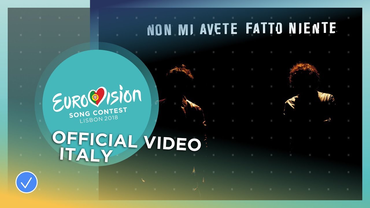 Ermal Meta & Fabrizio Moro — Non Mi Avete Fatto Niente (Italy) (Eurovision 2018)