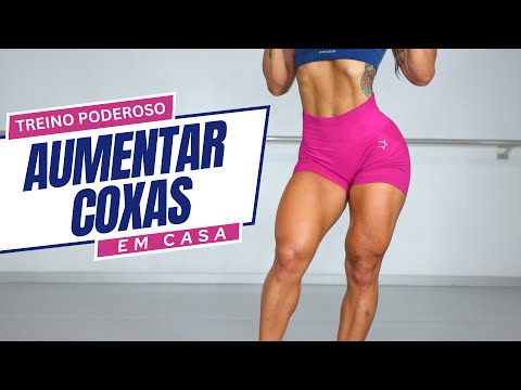 Treino Poderoso: Aumentar Pernas - Quadriceps | em casa