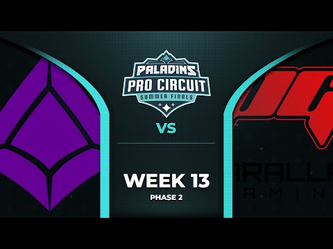 PALADINS Pro Circuit: Tempest Team vs Parallax Gaming (Phase 2 Week 13)
