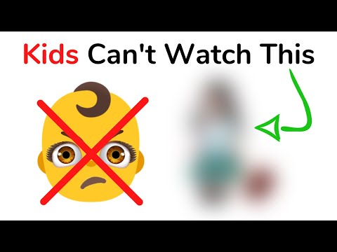 Kids can't watch this video