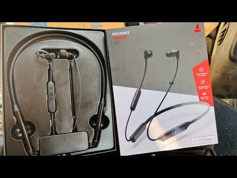 LONGEST Battery Neckband with Hi-Fi Sound 😍 - boAt Rockerz Trinity Unboxing