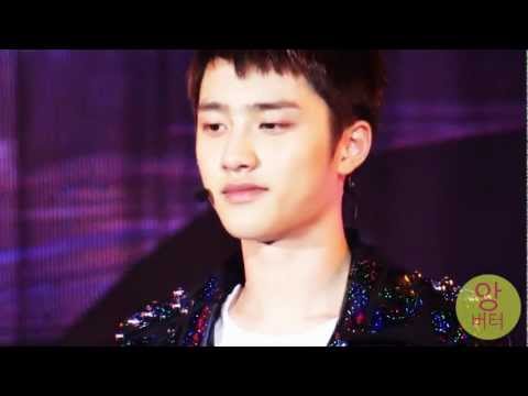 120712 여수 엑스포 EXO-K What Is Love D.O  경수 미모에 허우적ㅠㅠ