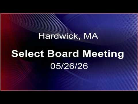 From the Select Board