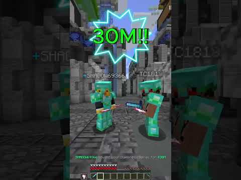 BEST SCAM ON DONUT-SMP 30K-30M!!  #short #shorts #donutsmp #foryou #gaming #stream #views #youtube