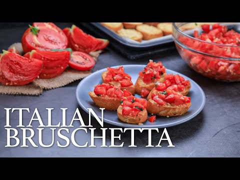 How to Make Italian Bruschetta - Easy Recipe