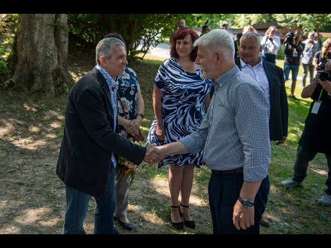 Návštěva prezidenta Petra Pavla v Hořicích na Šumavě - JČ1