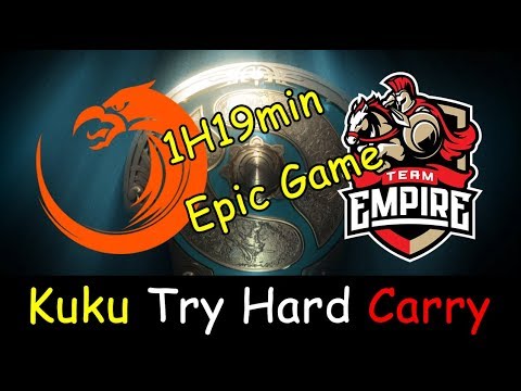 Dota2 The International 2017: TNC Pro Team (Dire) vs Team Empire (Radiant) highlights