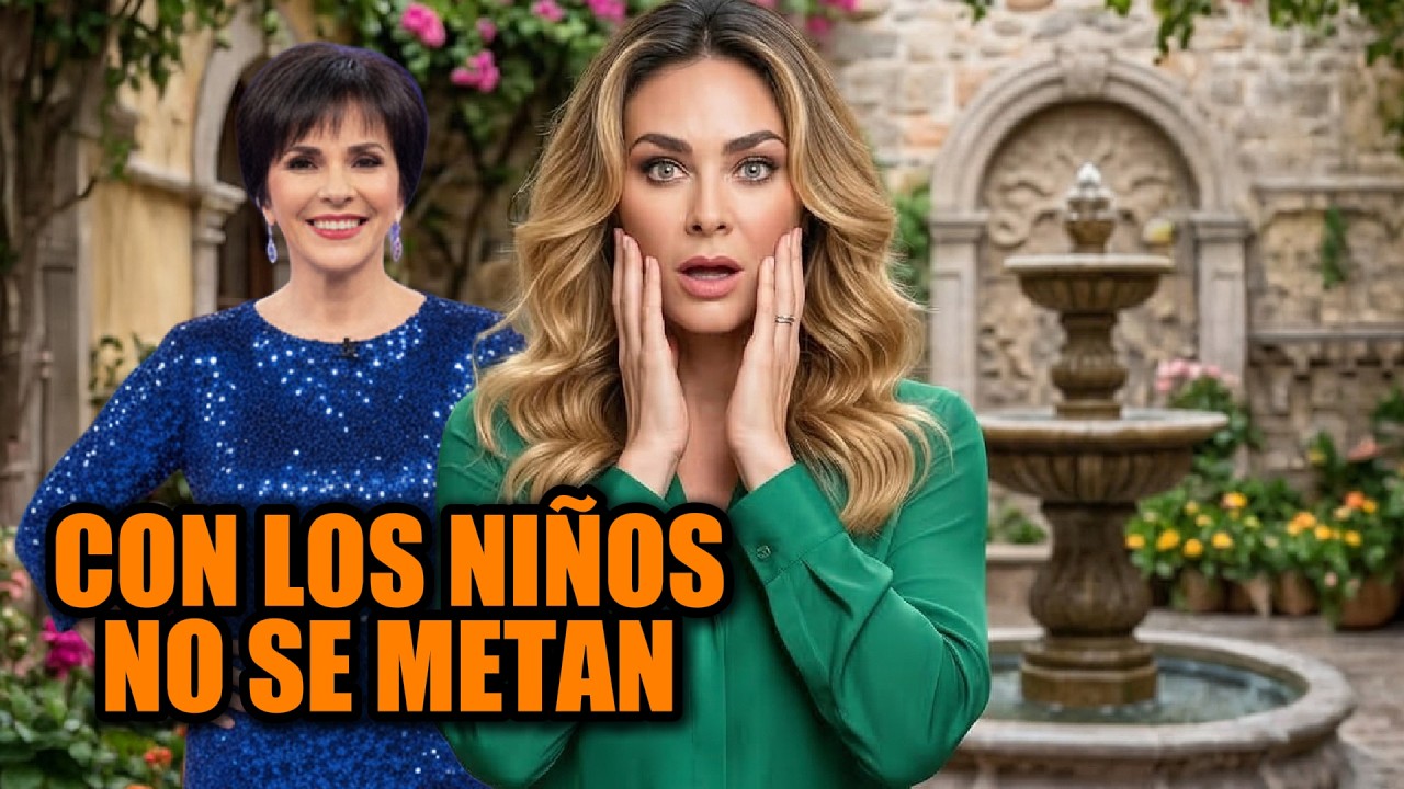 ⚖️ Aracely Arámbula Analiza Demandar a Paty Chapoy por mostrar el rostro de su hijo sin Permiso 😠