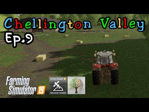 Chellington Valley - Hay Baling - Ep.9 Xbox Timelapse Farming Simulator 19 FS19