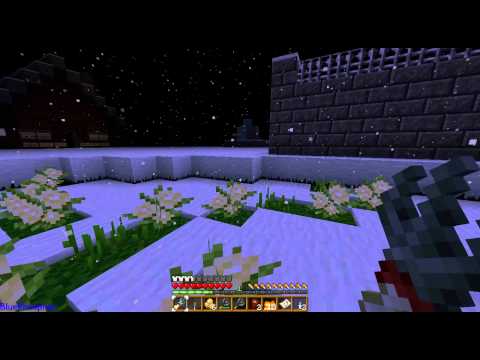 Minecraft: The Town Adventure Map w/BluePhosphor Ep.1- Splish Splash I Was Taking a Bath!