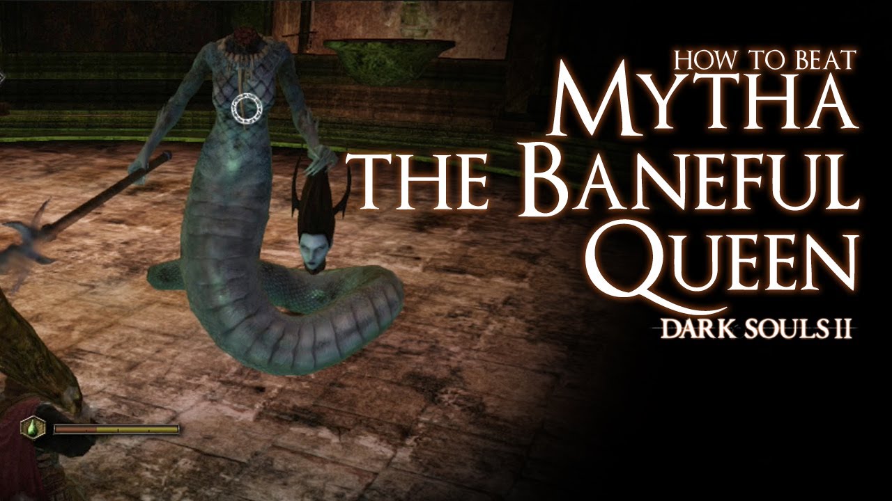 How to Beat Mytha the Baneful Queen boss - Dark Souls 2 - YouTube