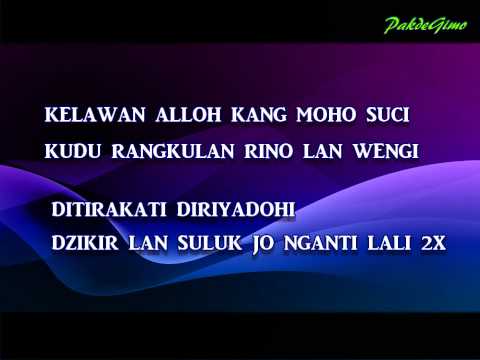 SYIIR TANPO WATON -GUSDUR
