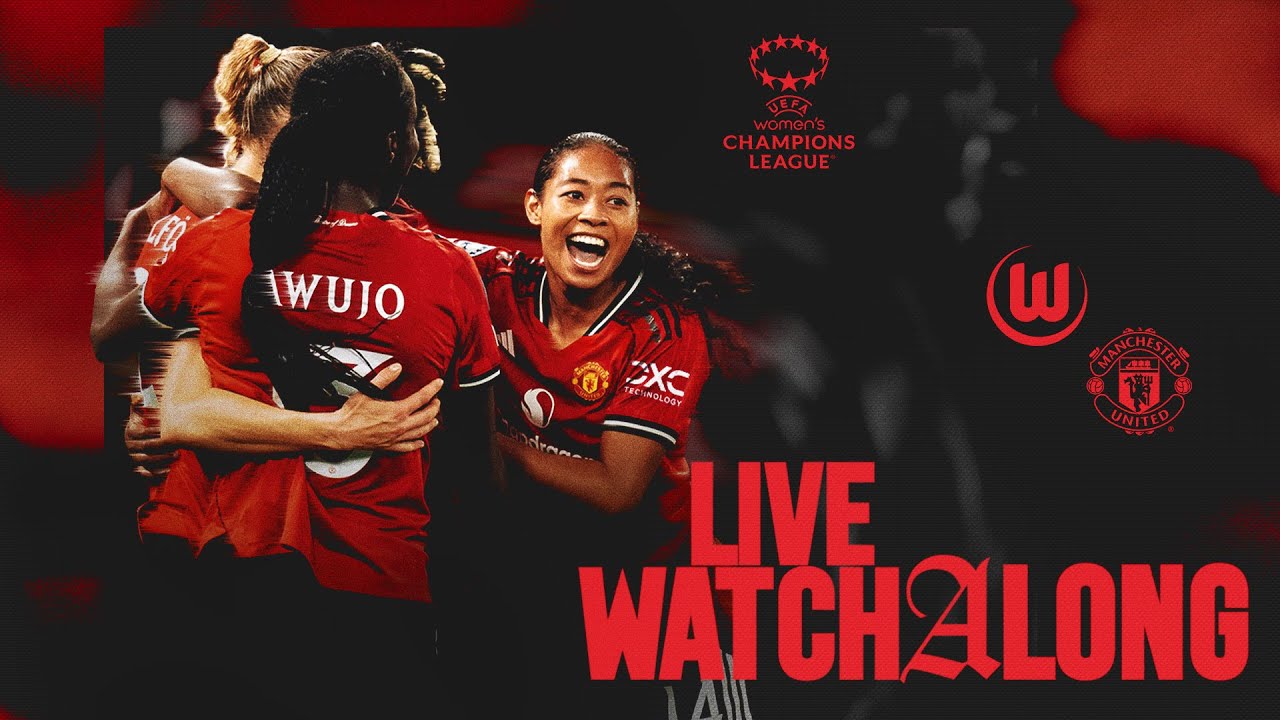 Wolfsburg v Manchester United Women | LIVE Watchalong! 🔴