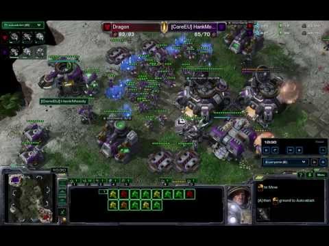 SeKo Starcraft - Dragon vs Miester - 1 Base Play - SC2 HOTS Replay