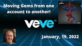 Veve Update! How whales move Gems among Veve accounts! Funding my flipping account! Tutorial!