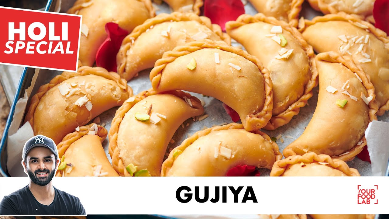 Gujiya Recipe | Holi Special Karanji | होली पर बनाइए मावा स्वादिष्ट गुजिया | Chef Sanjyot Keer