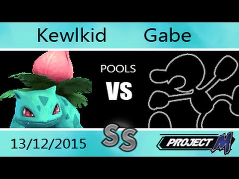 SGT 13/12 - Kewlkid (Ivysaur) Vs. Gabe (GnW) Project M Pools