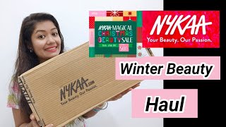 Nykaa Winter Beauty Haul 2023 | Christmas Sale Shopping || Krrish Sarkar