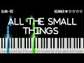 Blink 182 All The Small Things EASY Piano Tutorial