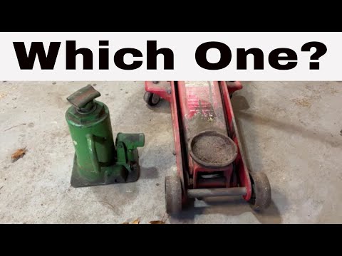 floor jack vs bottle jack