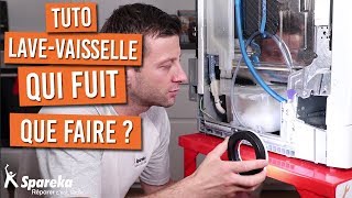 Comment faire lorsque votre lave-vaisselle fuit