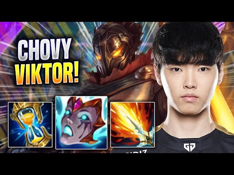 CHOVY IS A BEAST WITH VIKTOR! - GEN Chovy Plays Viktor MID vs Sylas! | Season 2022