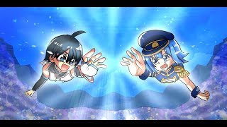 DDくんと海月ねうちゃんで「深海少女」360度動画