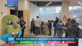 Más de 800 estudiantes de liceos públicos construyen en la UOH su sueño universitario