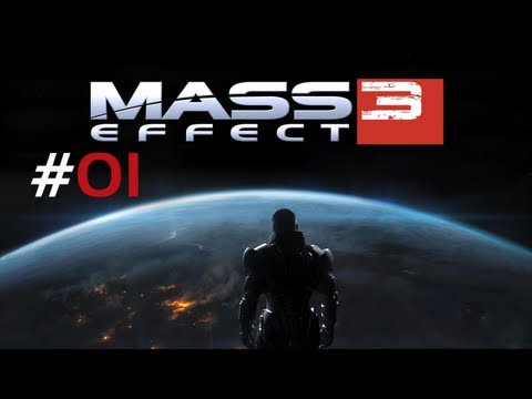Mass Effect 3 Walkthrough with Commentary Part 1 - It Is Going Down