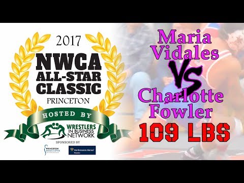 2017 NWCA All Star Classic - 109 - Maria Vidales vs Charlotte Fowler
