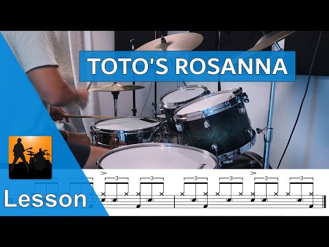 Learn How to Play "Rosanna" by Toto on Drums | Groove Breakdown & Demo