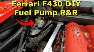 Replacing a Leaking Fuel Pump on a Ferrari F430 Berlinetta