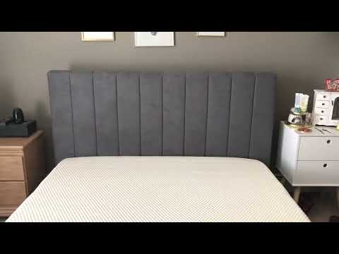 Lift up storage bed frame (HASLEV bed frame)