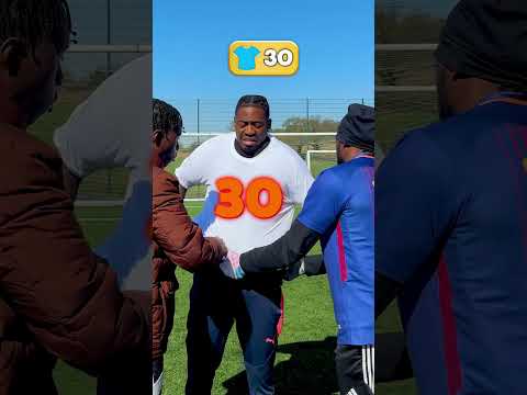 How Many Shirts To Stop Me Scoring?🎽