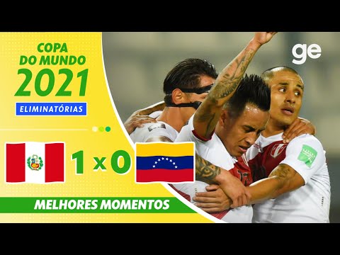 Gols e lances de Peru x Venezuela