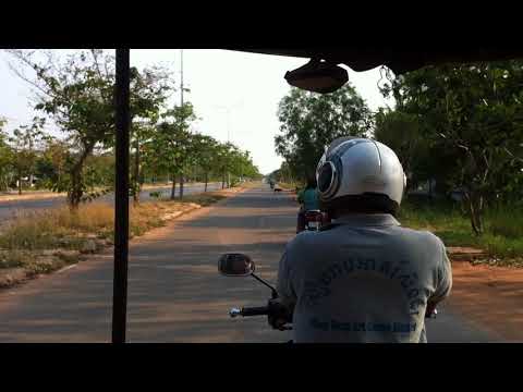 Tuk Tuk Ride From Siem Reap Airport Cambodia