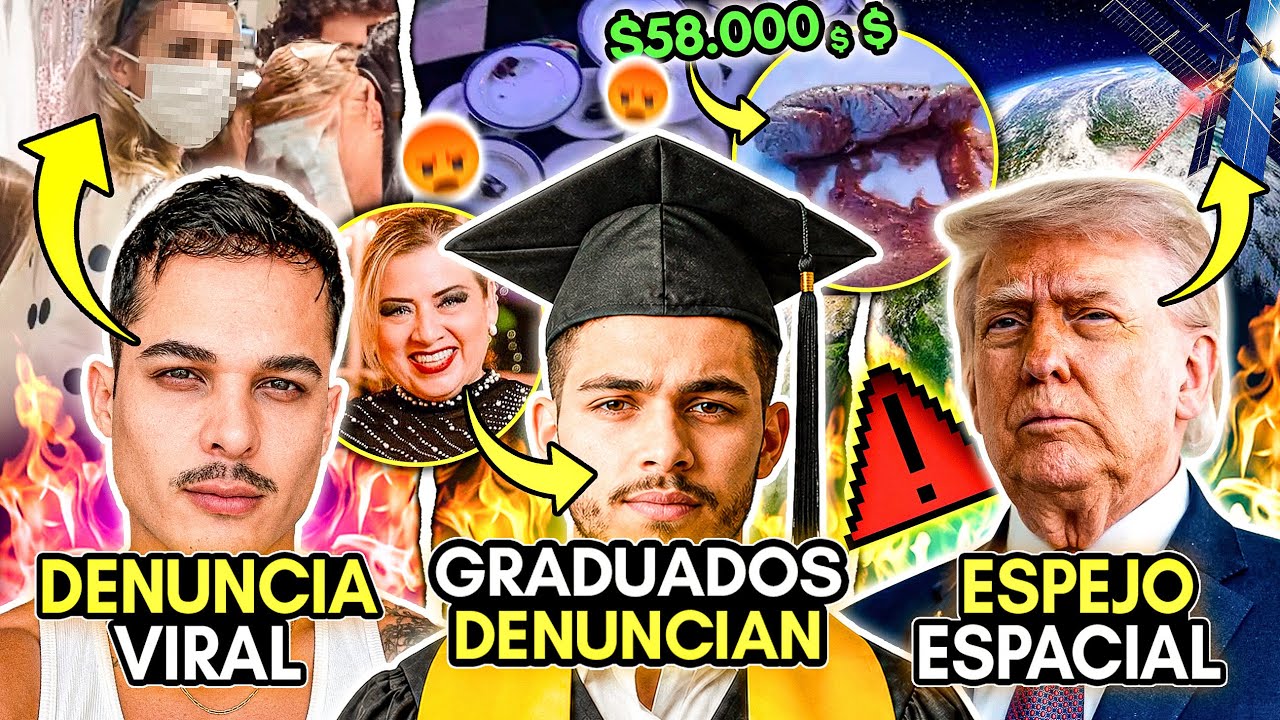GRADUACIÓN de TERROR! La DENUNCIAN! ESPEJOS al ESPACIO para ILUMINAR de NOCHE! E. AGUILAR a GOLPES!