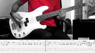 AFI - "The Wind That Carries Me Away" (Bass Cover w/ Tabs)
