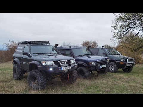 Thumbnail for Off Road trip! Nissan Patrol y61, Land Rover Discovery 2, Nissan Terrano 2 by Nissan Terrano II