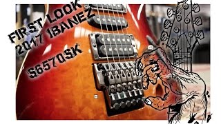 Video thumbnail for First look Ibanez s6570sk NAMM 2017 by Paul Glover