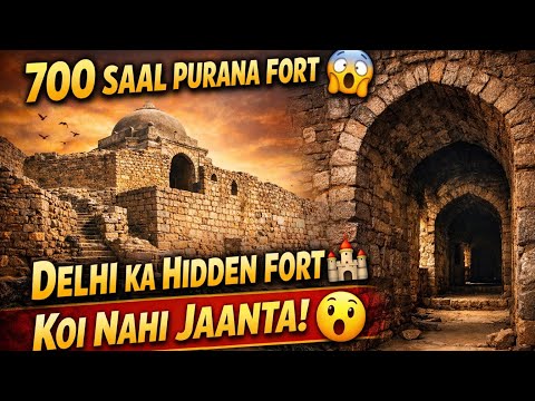 Ramadan Vlog Day 27/30 | Adilabad Fort Delhi Full History | 700 Year Old Secret Fort