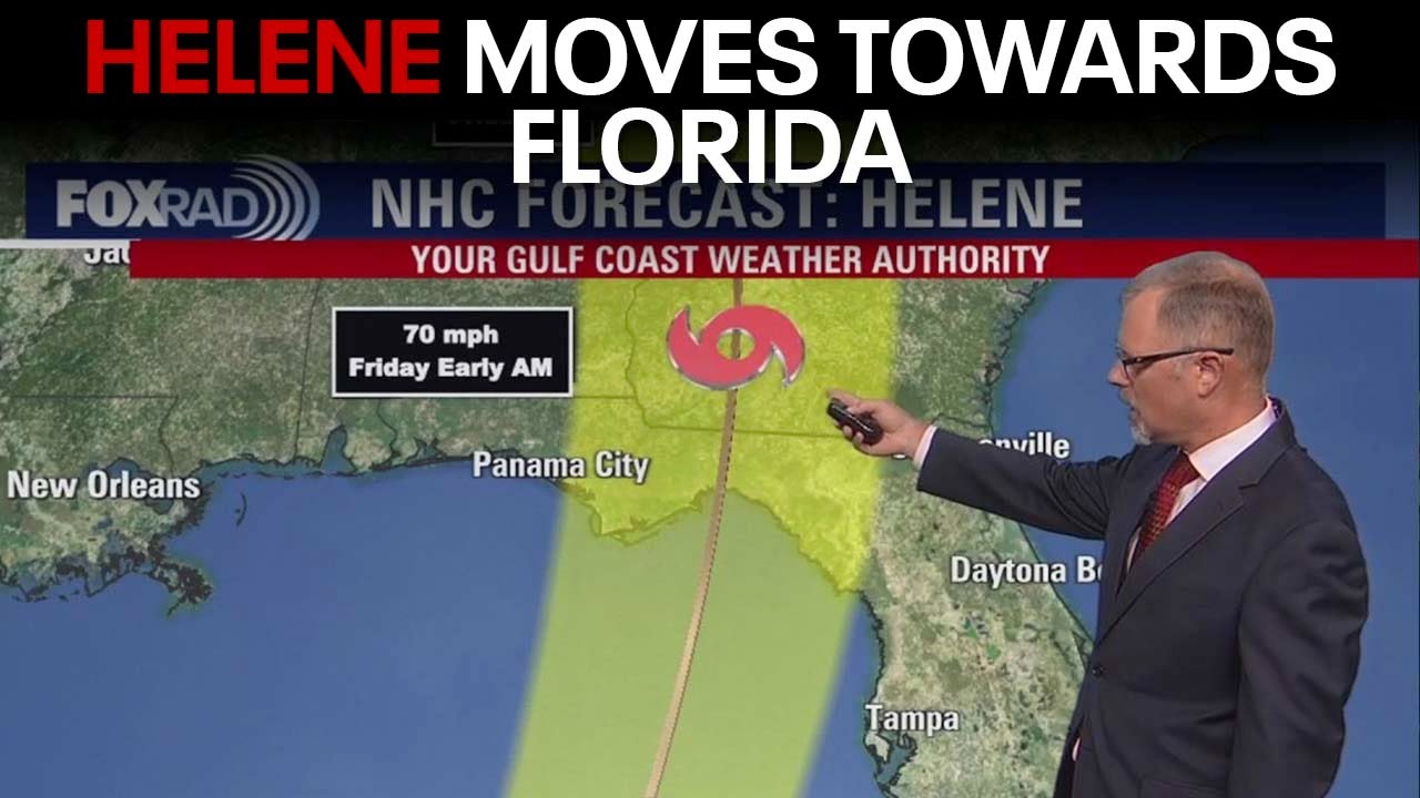 Tropical Storm Helene forms, moving towards Florida | Tropical Weather Forecast