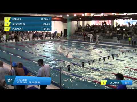 Eliminatorie 1 dei 100 Dorso  Assoluti Maschi Agonisti - 18 Memorial  Chiara Giavi