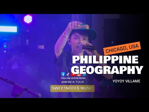 Philippine Geography | Yoyoy Villame - Sweetnotes Live @ Chicago, USA