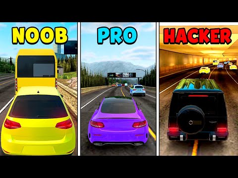 NOOB vs PRO vs HACKER - Racing in Car 2021 - YouTube